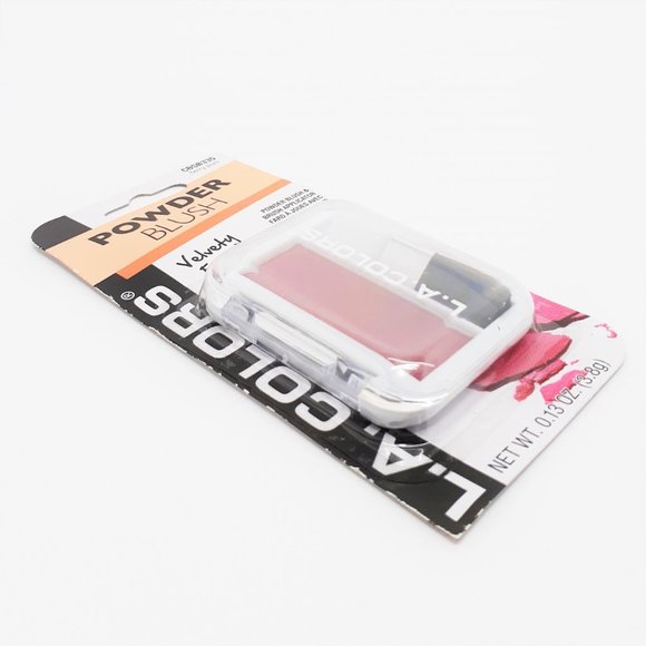 L.A. Colors Powder Blush & Brush Berry Plum - Picture 2 of 4